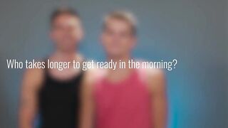 Gorgeous Twink Sensually Flip Fucks Real Life Tatted BF Hunk - 4 image