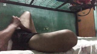 Young Latino Amateur Masturbates Hard To Impress His Friends - 13 image