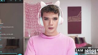 MEN - Naughty Drake Von Takes His Chance To Fuck His Femboy Step Brother Sam Ledger In Doggystyle - 3 image