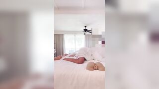 Having sex with her husband's subordinate because she caught sniffing her panties. - 15 image