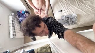 Harry_jen Gay Moaning Bareback POV Fuck with Massive Load Cum - 14 image