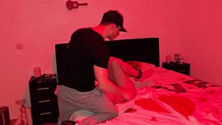 I Tied My Gay Bitch up Again and Gave Him a Good Bare Fuck with Facial - 1 image