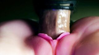 Pink pussy sucked my hot cock and I came deep in the hole - 11 image