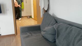 invited a straight friend over and talked him into giving me a blowjob - 2 image