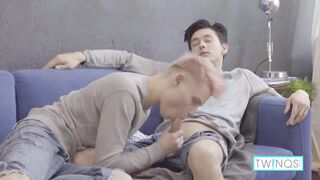 Oliver Takes Logan's Big Hard Cock Deep Inside - 5 image