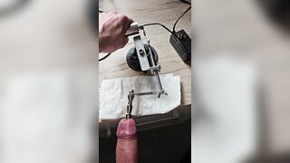 extreme cocksounding and urethra stretch with machine Part 3 - 5 image