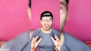 Shameful macho comes home from the gym excited to see a twink's ass and masturbates his 19cm