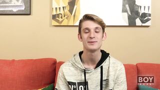 Handsome Twink Chris Tucker Pleasures His Big Dick - 2 image