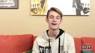 Handsome Twink Chris Tucker Pleasures His Big Dick - 3 image