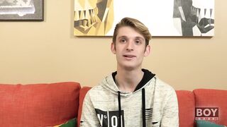 Handsome Twink Chris Tucker Pleasures His Big Dick - 5 image