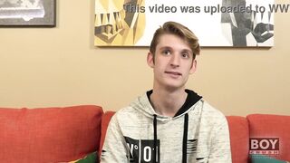 Handsome Twink Chris Tucker Pleasures His Big Dick - 9 image