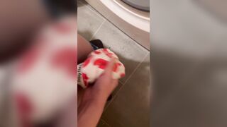 Young 19yo Perv Boy Cums On Fresh Underwear And Puts It Back In The Washing Machine - 10 image