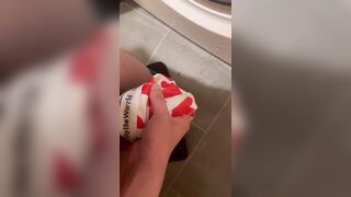 Young 19yo Perv Boy Cums On Fresh Underwear And Puts It Back In The Washing Machine - 13 image