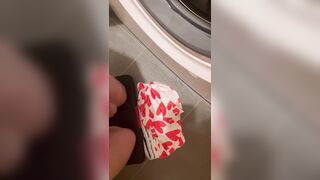 Young 19yo Perv Boy Cums On Fresh Underwear And Puts It Back In The Washing Machine - 5 image