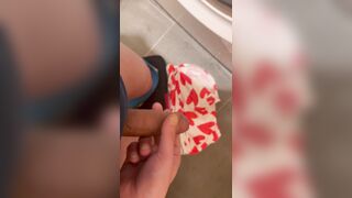Young 19yo Perv Boy Cums On Fresh Underwear And Puts It Back In The Washing Machine - 7 image
