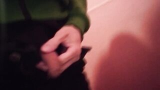 Sexy gay twink loudly pisses pee dressing different outfits and views