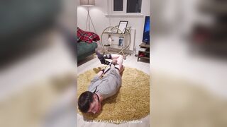 Hogtied and Left to Struggle