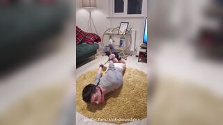 Hogtied and Left to Struggle - 3 image