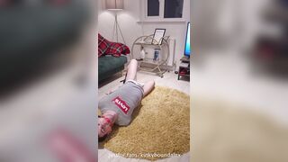 Hogtied and Left to Struggle - 4 image