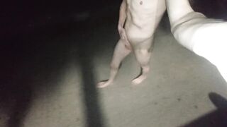 Piss shower, spanking and walking naked in public - 12 image