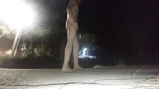 Piss shower, spanking and walking naked in public - 13 image