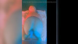 Femboy Fucks Glow in the Dark Dildo and Farts Like Crazy 1 - 8 image