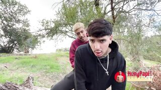 Big Cock Twinks fucking Public Caught Gay Anal Hung Papi - 15 image