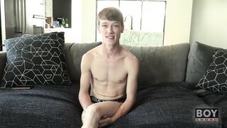 Twink Corey Dawson Jerks Off While Dildo Fucking His Ass - 11 image