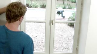 Matt Surfer Kameron Frost fuck each other in the kitchen - 1 image