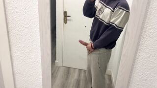 I like them to see my milk come out of my fat cock