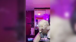 Femboy pup on heat humps fleshhlight