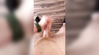 My tight asshole vs 21cm gigantic dildo - 14 image