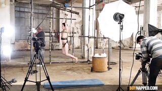 Dom Sean Taylor Torments Sub Joey Valentine Rock Hard Cock - 3 image