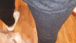 CUMSHOT AND MOANS | SEXY AND PERVERTED WITH PISS AND LEATHER JACKET - CUMSHOT HANDJOB AND INTENSE MOANING WITH DIRTY DIALOGUE - 2 image