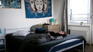 Stepbrother Caught Twink Watching Porn, Fucked Twink's Mouth with His Big Dick - 3 image