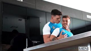 MEN - Allen King Devours Malik Delgaty's Juicy Cock, Then Takes The Wildest Ride On It - 1 image