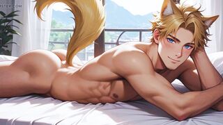 Anime Blonde Femboy Twink Furry - 13 image