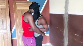 Painter Get Fucked at Construction Site