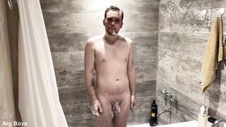 Steamy Piss Play in the Shower With My step Bro - 12 image