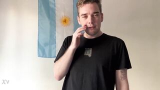 Golden Shower Turned Into a Facial Cumshot for a Piss Boy [4K] - 10 image