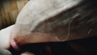 Sleepy cock gets masturbated and cumshot - 1 image