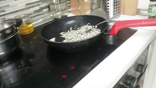 Running while I cook is the best, I invite you to enjoy it!