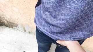 Masturbation in public and nervous that someone might see us! - 1 image