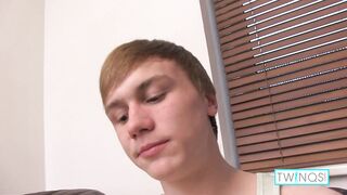 Sexy Blonde Liam P Fills His Ass With Beads And Cums Into His Abs! - 4 image