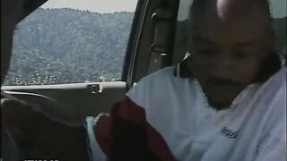 Tattooed Man Destroys Mouth and Asshole of a Black Twink - 1 image