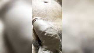 Big dick posting playing resting