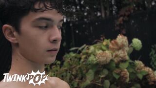 TWINKPOP - Sam Ledger Gets A Dripping Creampie By The Pool By His Hung Friend Shae Reynolds