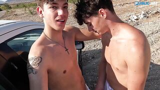 Young, horny, and exposed. Public sex unleashed - 7 image