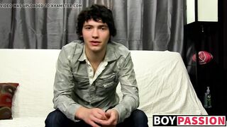 Twink Josh Bensan interviewed then wanked his dick - 7 image