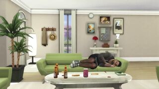 SIMS4 - Home alone with Carlos - Part 1 - 4 image